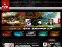 Tablet Screenshot of fireschooleurope.org